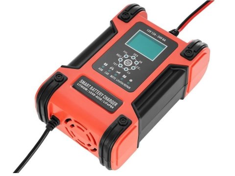 AZO Digital Ładowarka sieciowa do akumulatorów BC-12 12A (230V/12V) 6A (230V/24V) AGM / LiFePO4 / GEL
