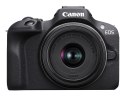 Canon Aparat bezlusterkowy EOS R100 + obiektyw RF-S 18-45mm F4.5-6.3 IS STM Megapiksel 24,1 MP Czułość ISO (maks.) 12800 Przekąt
