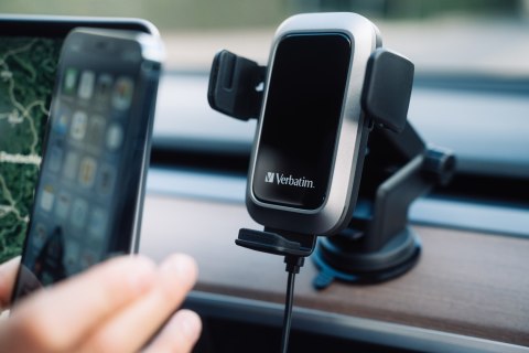 Verbatim FWC-03 Pro Qi Fast Wireless Autoladegerät retail Czarny
