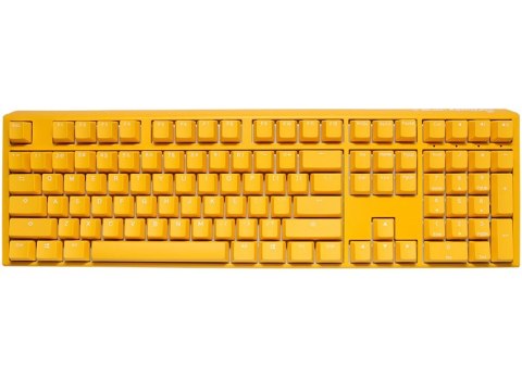 Ducky One 3 Yellow klawiatura Gaming USB Niemiecki Żółty