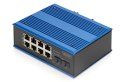 Industrialny przełącznik Ethernet 8+2 -Port Gigabit PoE Switch 8 Port GE PoE RJ45, 2 GE SFP Port