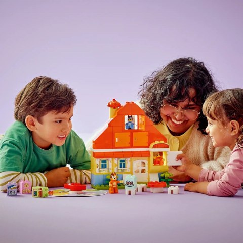 LEGO BLUEY 10459 Dom rodzinny Blue z grą pamięciową