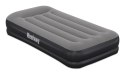 Bestway 671BT dmuchany materac Pojedynczy materac Czarny, Szary Unisex