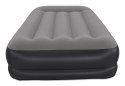 Bestway 671BT dmuchany materac Pojedynczy materac Czarny, Szary Unisex