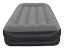 Bestway 671BT dmuchany materac Pojedynczy materac Czarny, Szary Unisex