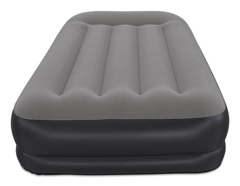 Bestway 671BT dmuchany materac Pojedynczy materac Czarny, Szary Unisex