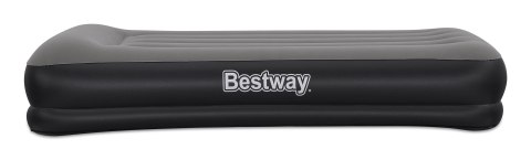 Bestway 671BT dmuchany materac Pojedynczy materac Czarny, Szary Unisex