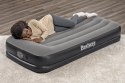 Bestway 671BT dmuchany materac Pojedynczy materac Czarny, Szary Unisex