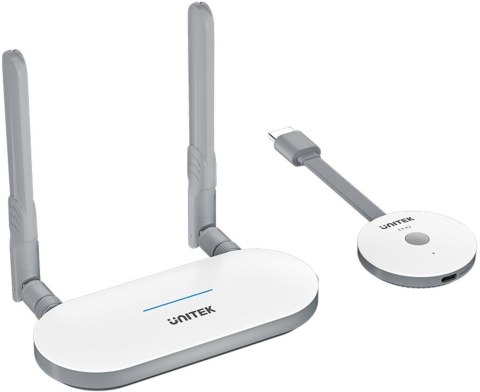 Bezprzewodowy EXTENDER HDMI UNITEK V1183A01 2.4GHz + 5GHz