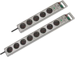 Brennenstuhl Super-Solid Surge Protection 4.500 A Srebrny 5 x gniazdo sieciowe 2,5 m