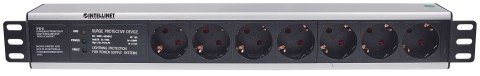 Listwa zasilajca rackowa 19" 1.5U IEC60884 Intellinet (3m)