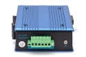 Przemysłowy mediakonwerter 1000Base-TX PoE 30W - 1000Base-FX SFP (bez modułu) DIN rozszerzony zakres temp