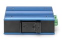 Przemysłowy mediakonwerter 1000Base-TX PoE 30W - 1000Base-FX SFP (bez modułu) DIN rozszerzony zakres temp