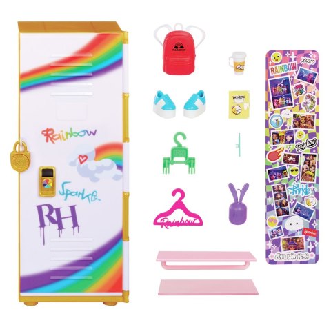 Rainbow High Locker & Doll playset