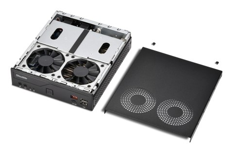 Shuttle Slim PC DH810 Wielkość PC 1.35L Czarny LGA 1851 (Socket V1)