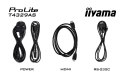 Monitor IIYAMA 108cm (42.5") T4329AS-B1AG 16:9 M-Touch 2xHDMI+UBS-C
