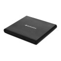 Verbatim External Slimline CD/DVD Writer dysk optyczny DVD±RW Czarny