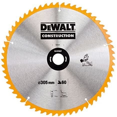 DeWALT ?DT1960-QZ ostrze do piły tarczowej 1 sztuka
