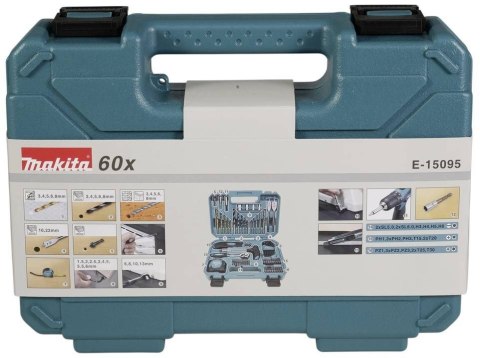 MAKITA ZESTAW AKCESORIÓW 60szt.
