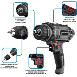 Zakretark udarowy Graphite 58G793 wkrętak zasilany