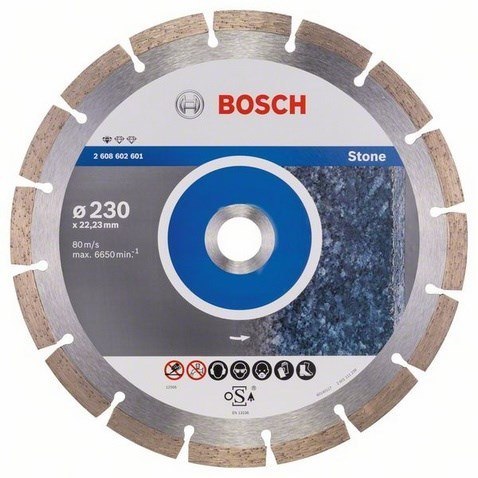 BOSCH TARCZA DIAMENTOWA* 230x22 SEGMENTOWA STONE