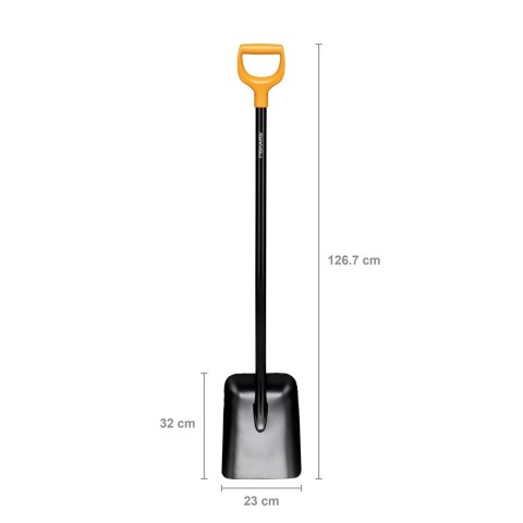 Szufla FISKARS SOLID 1003457 łopata metalowa 1270mm, rączka D