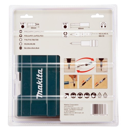 Zestaw końcówek wkrętakowych MAKITA D-73477 29szt.
