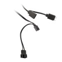 Kolink Umbra X 120mm ARGB High Performance PWM Fan Triple Pack - Black