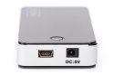 Hub DIGITUS DA-70222 (7x USB 2.0; kolor czarny)