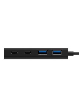 ICY BOX IB-HUB1426-CPD USB 3.2 Gen 1 (3.1 Gen 1) Type-C 5000 Mbit/s Czarny