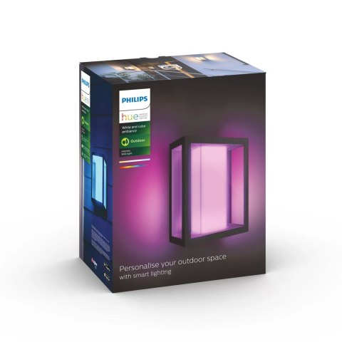 Philips Hue WCA Impress Duża latarnia ścienna zewnętrzna 8 W 2000-6500 Hue Biały Kolor Atmosfera