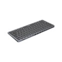 UNITEK D1092A klawiatura USB Amerykański międzynarodowy Szary