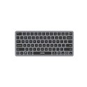 UNITEK D1092A klawiatura USB Amerykański międzynarodowy Szary