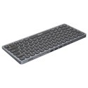 UNITEK D1092A klawiatura USB Amerykański międzynarodowy Szary