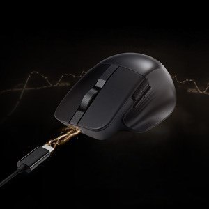 ASUS ProArt Mouse MD301 myszka Uniwersalne Po prawej stronie RF Wireless + Bluetooth + USB Type-A Optyczny 8000 DPI