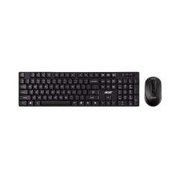 Acer GP.ACC11.03M klawiatura Dołączona myszka Dom/Biuro RF Wireless Czarny, Szary