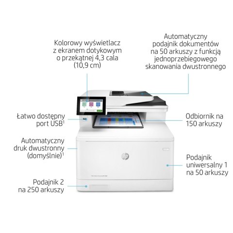 Drukarka HP Color LaserJet Enterprise M480f
