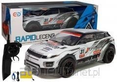 Auto Rajdowe Wyścigowe Sportowe Zdalnie Sterowane RC 1:10 Białe