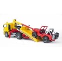 BRUDER MAN TGA Breakdown truck with cross country vehicle