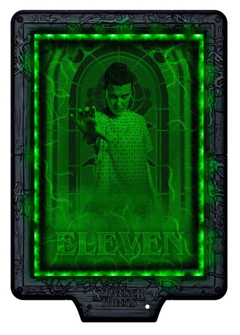 Clementoni The Metamorphic Art Collection - Stranger Things Puzzle układanka 520 szt. Telewizja/filmy