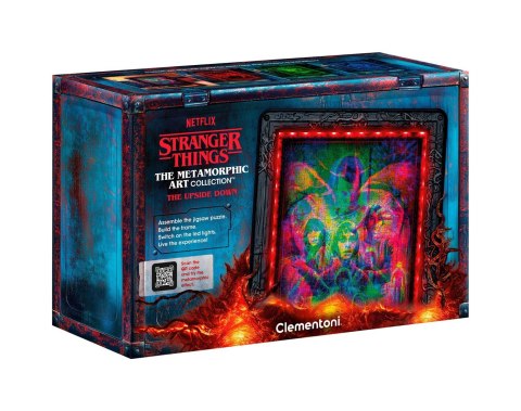 Clementoni The Metamorphic Art Collection - Stranger Things Puzzle układanka 520 szt. Telewizja/filmy