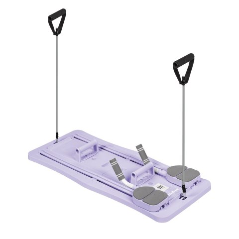 Domowy zestaw do pilates, wielofunkcyjny przyrząd do ćwiczeń fitness 9 w 1, kolor fioletowy