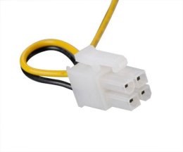 Akasa AK-PE080-03 adapter zasilający/ inwentor Wewnętrzna 80 W Czarny, Niebieski, Czerwony, Biały, Żółty