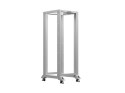 Otwarty rack 19 cali 32U 600x800 w kolorze szarym LANBERG