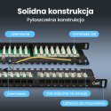 Patch panel Extralink EX.9663 (0.5U; kat. 6; 24xRJ-45)