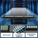 Patch panel Extralink EX.9663 (0.5U; kat. 6; 24xRJ-45)