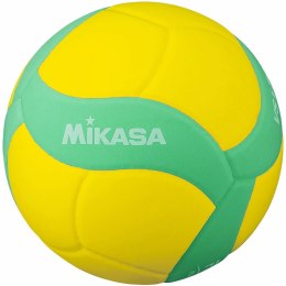 Piłka siatkowa Mikasa żółto-zielona VS220W 5 Kids