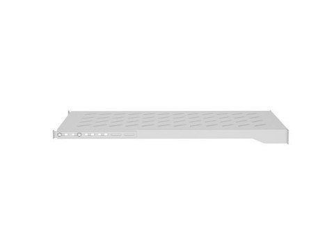 Półka do szaf 19" 1000mm szara Lanberg (1U/483x700mm, udźwig do 25kg, montaż 4 punktowy)