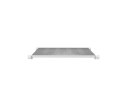 Półka do szaf 19" 1000mm szara Lanberg (1U/483x700mm, udźwig do 25kg, montaż 4 punktowy)