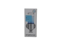 Simplehuman BT1034 dozownik do mydła 0,444 l Stal nierdzewna, Przezroczysty